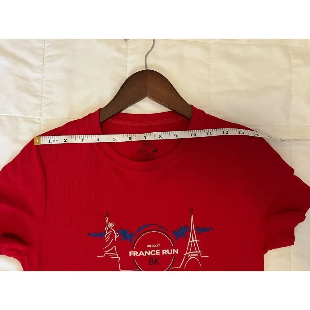 Rare 2017 NYRR France Run 8K Shirt | New Balance | Discontinued Race
